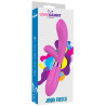 Love Rabbit TOYJOY Vibro Rabbit Jingle Fiesta 20cm Rose